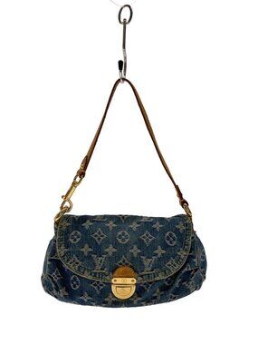 Louis Vuitton Pleaty Monogram Denim Blue